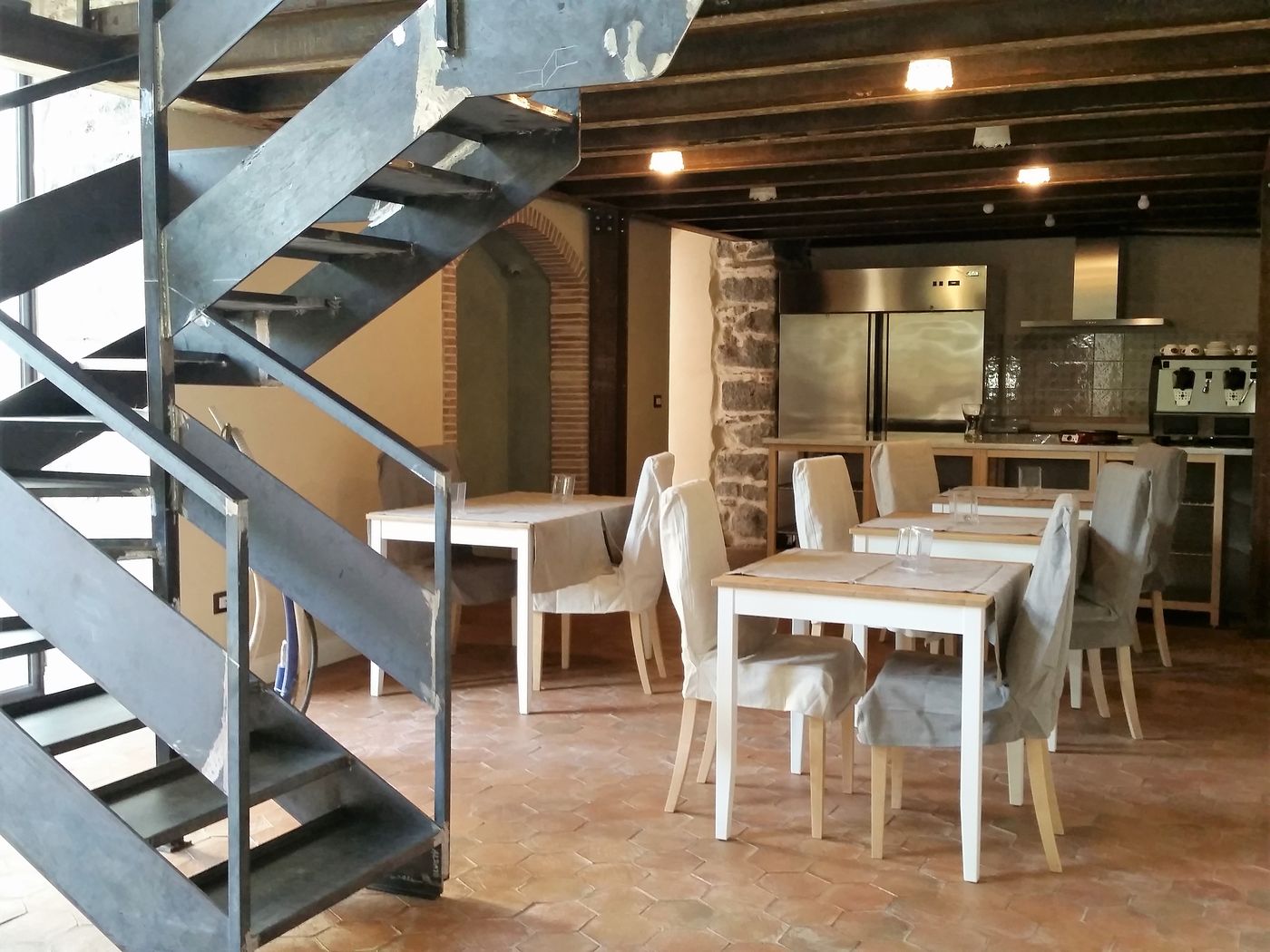 La sala colazione interna